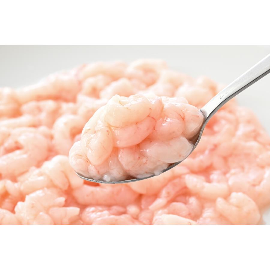 <福丸ごーじょーもん>殻むき不要 鮮度抜群「甘えび」(むき身)1kg(200g × 5袋)