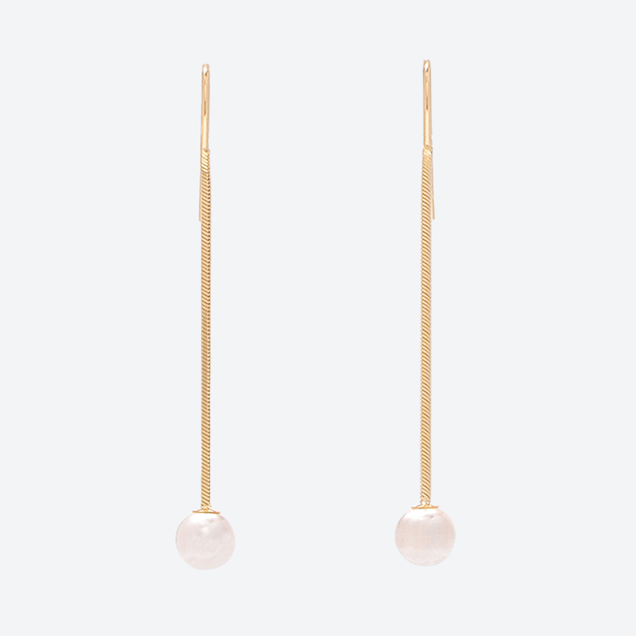 <ONOV LUXE>ピアス Luxe M アコヤパール K18