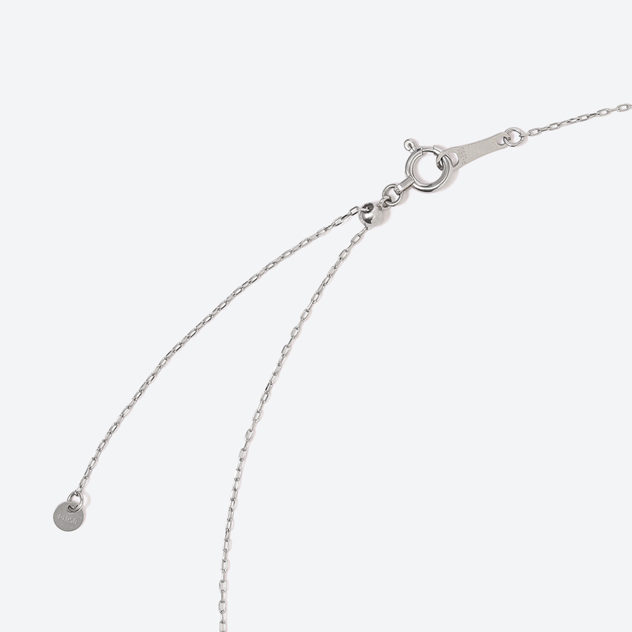 ＜GOKO＞85381 PT950 マルチカラーストーン ペンダントネックレス