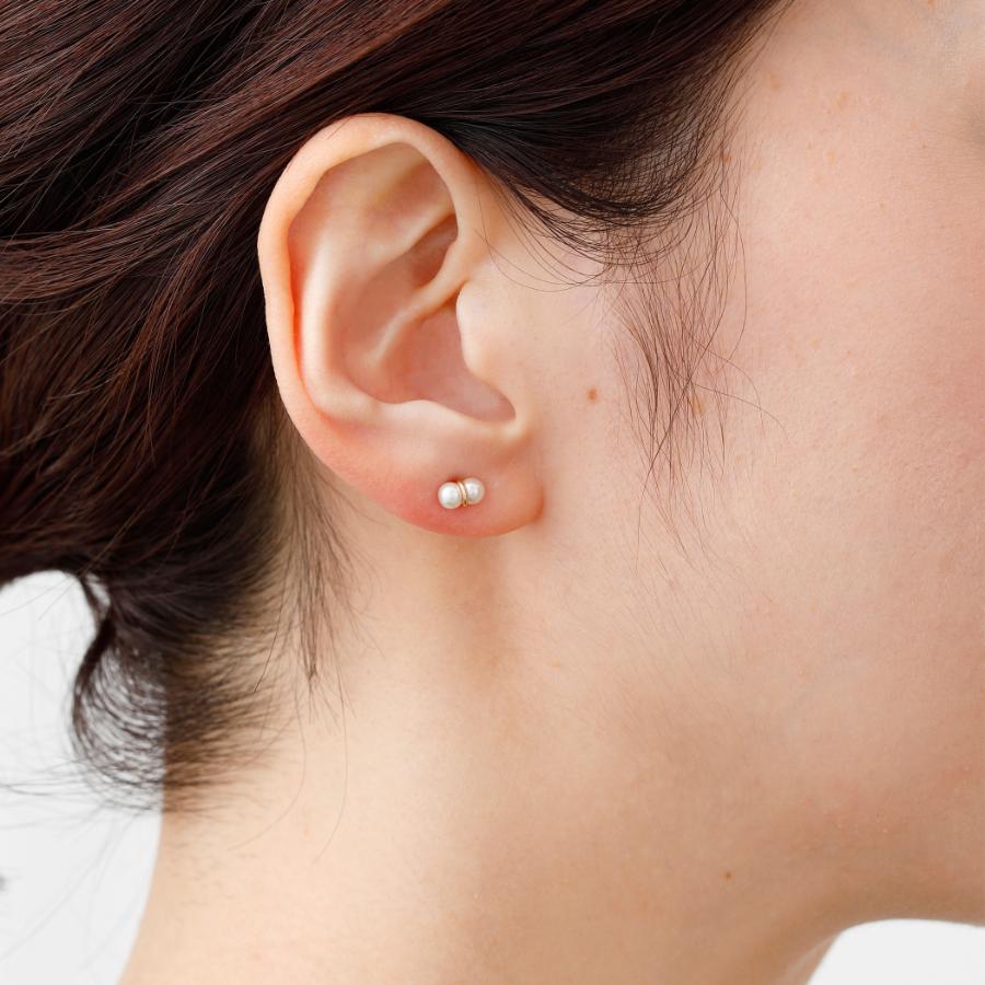 ＜januka/ヤヌカ＞TWIN EARRINGS S（ピアス）