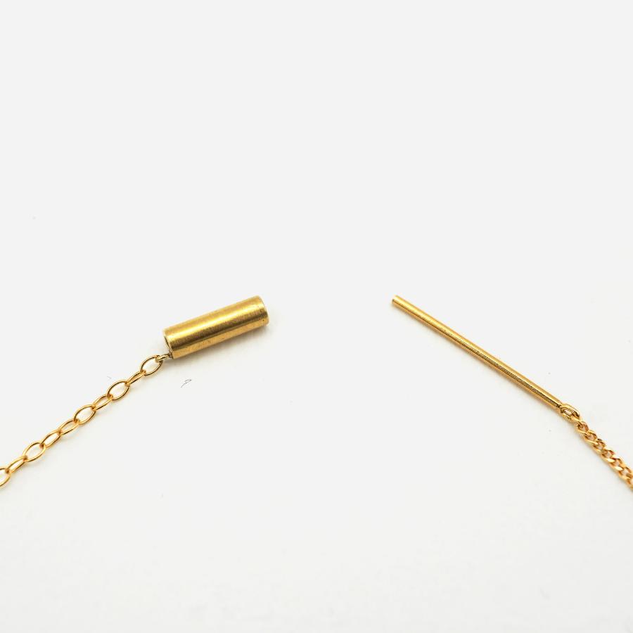 ＜januka/ヤヌカ＞DENSITY NECKLACE K18