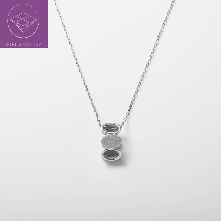 ＜nokim＞K14WGペンダントネックレスda・en　necklace KNP-7WG