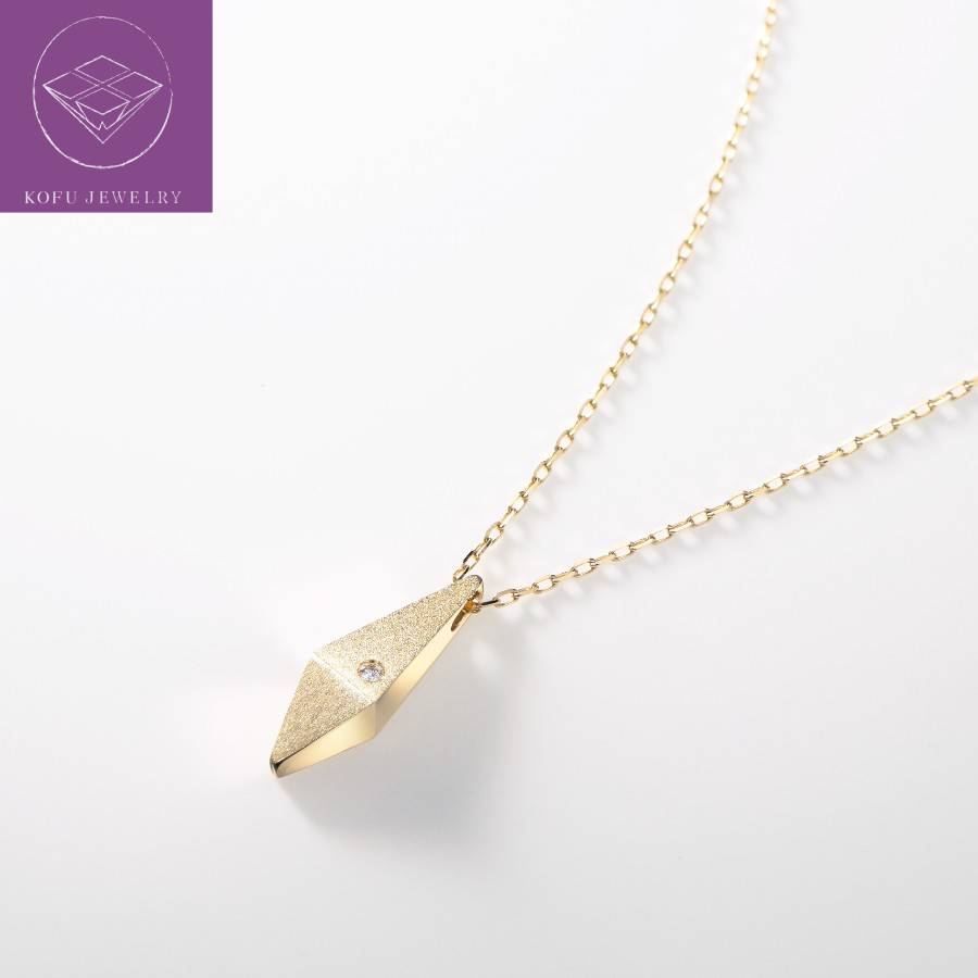 <nokim>K14ダイヤモンド ペンダントネックレスkado diamond pendant necklace KNP-14YG