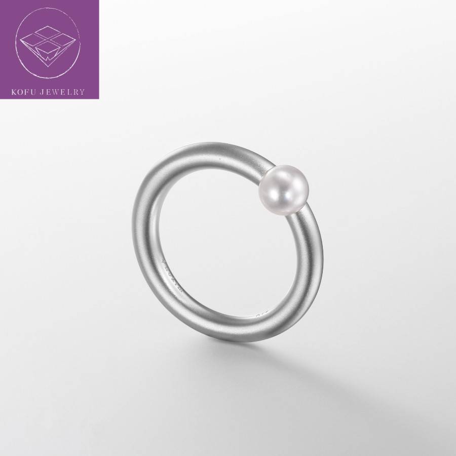 <nokim>K14WG アコヤパール リング circle of myself akoyapearl ring KNR-22WG