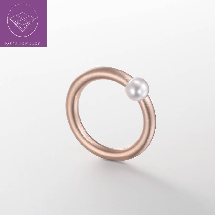 ＜nokim＞K14PG アコヤパール リング circle of myself　akoyapearl ring KNR-22PG