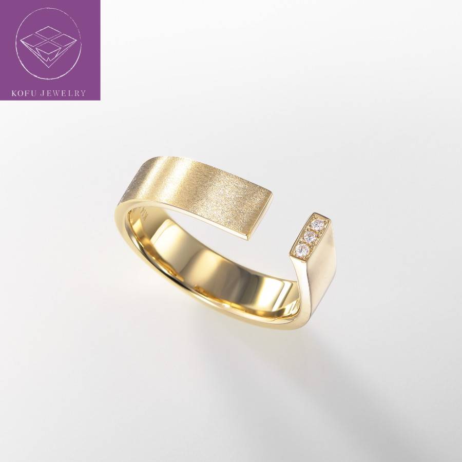 ＜nokim＞K14 ダイヤモンド リング craft & I　diamond ring KNR-29YG