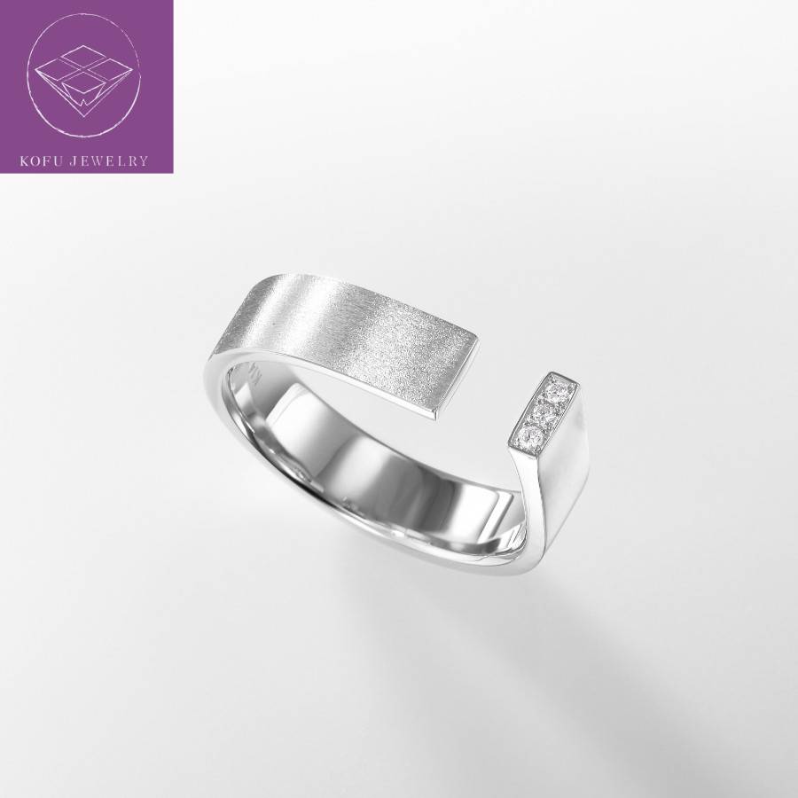＜nokim＞K14WG ダイヤモンド リング craft & I　diamond ring KNR-29WG