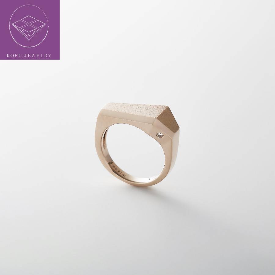 ＜nokim＞K14PG ダイヤモンド リング kado　diamond ring KNR-1PG