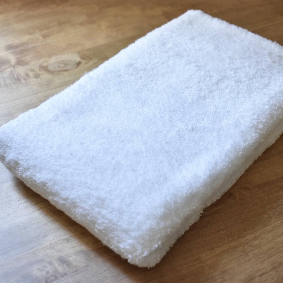 factory towel (bath)　バスタオル　ホワイト　＊山梨×今治タオルブランド認定商品