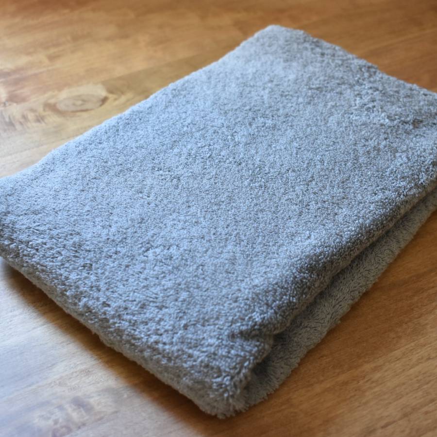 factory towel (bath)　バスタオル　チャコールグレー　＊山梨×今治タオルブランド認定商品