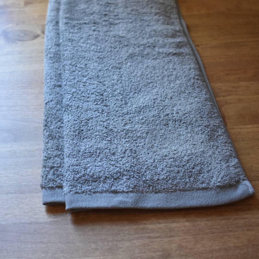 factory towel (face)　フェイスタオル　チャコールグレー　＊山梨×今治タオルブランド認定商品