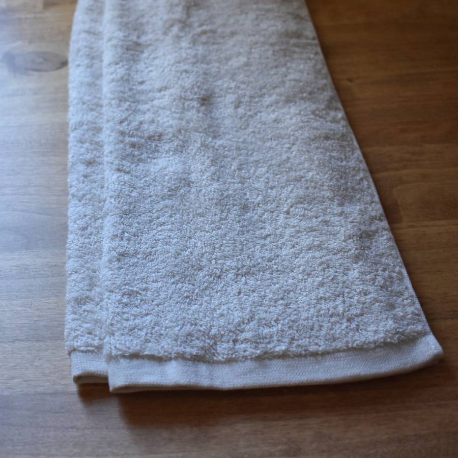 factory towel (face)　フェイスタオル　ベージュ　＊山梨×今治タオルブランド認定商品