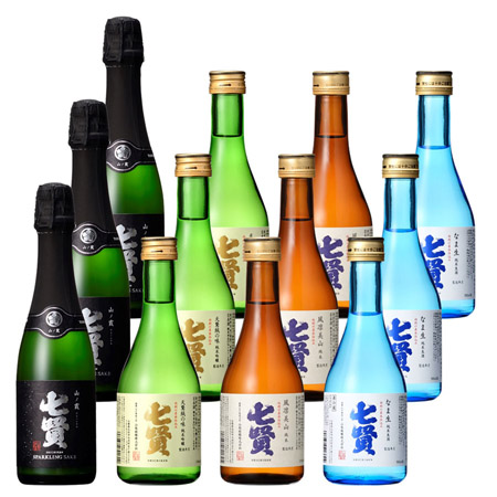 七賢 日本酒 飲み比べ小容量12本セット