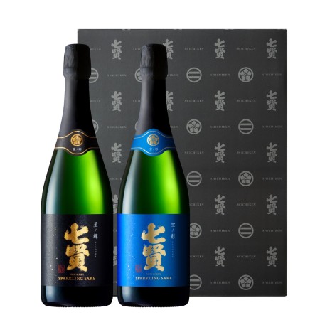 七賢 スパークリング日本酒 飲み比べ720ml×2本セット