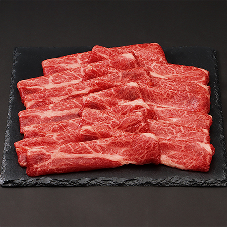 甲州牛肩ロース（すき焼き用）500g