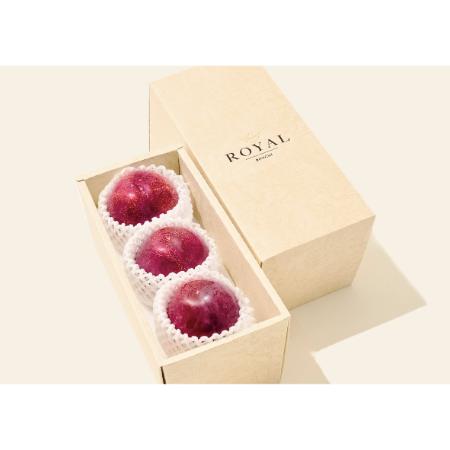 ＜Bonchi＞甲州市産 大玉貴陽 3個入り　800g 自然農法