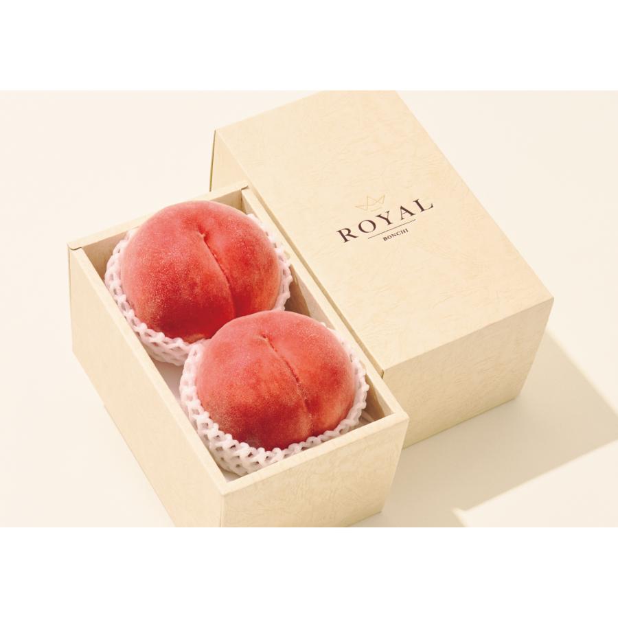 ＜Bonchi＞甲州市産 大玉桃 2個入り　900g 自然農法