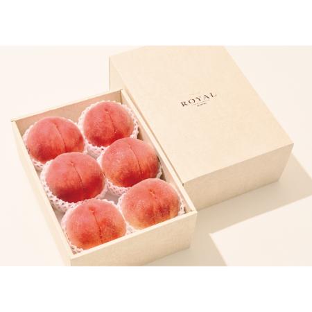 ＜Bonchi＞甲州市産 大玉桃 6個入り　2.7kg 自然農法