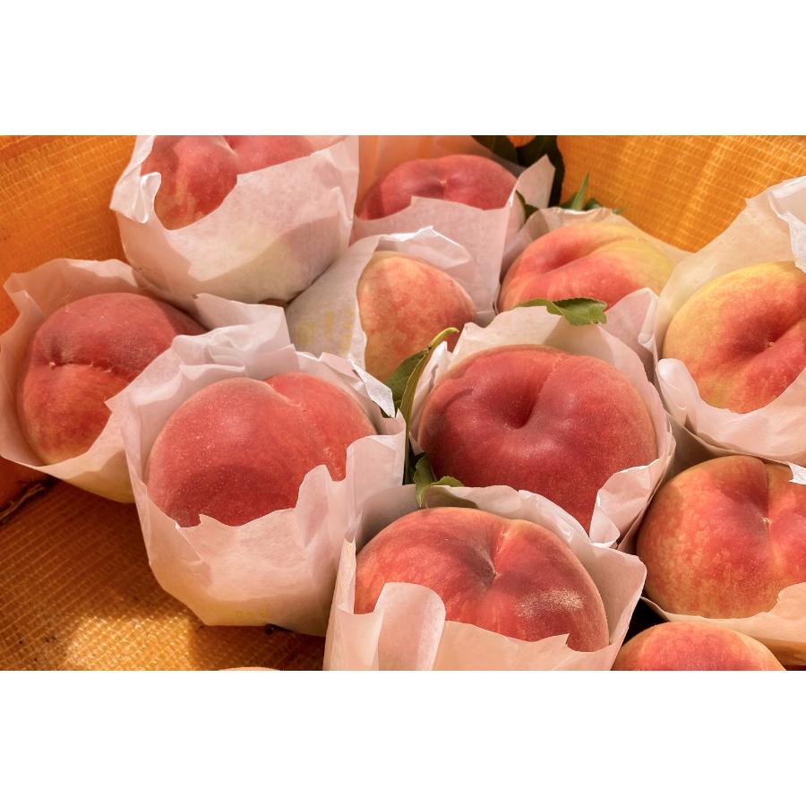 <Bonchi>甲州市産 桃 2kg(5~8個入) 自然農法