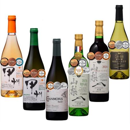 ＜盛田甲州ワイナリー＞2025年コンクール　受賞ワイン　６本セット