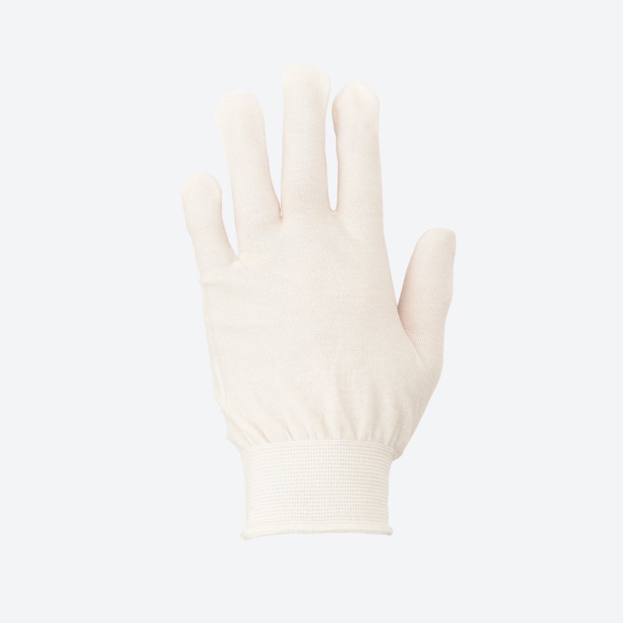コロナウイルス対策用手袋 2双・通年用和紙マスク 白1枚、カラー3枚（色はお任せください）セット