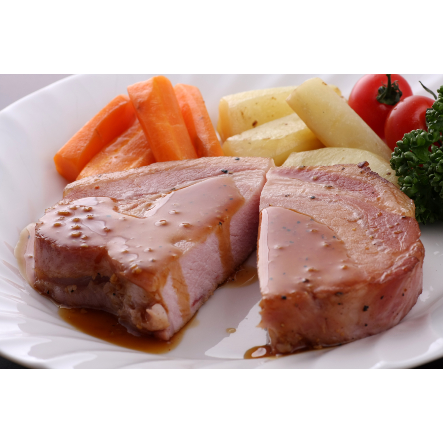 <山中湖ハム>【受注生産】極 熟成ロースハム 2~3人前450g