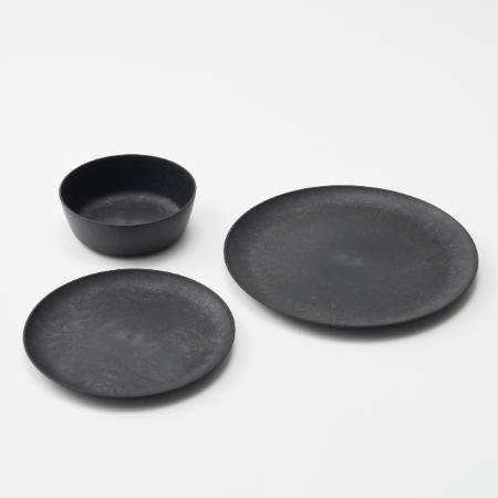 ＜hide k 1896＞レトワコレクション　建築家 隈 研吾デザインモデル 3点セット(大皿・中皿・ボウル）