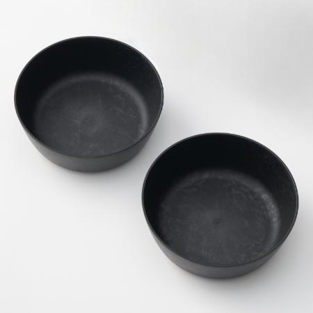 ＜hide k 1896＞BOWL 15cm ペアセット (ボウル2枚セット) 建築家 隈 研吾デザインモデル