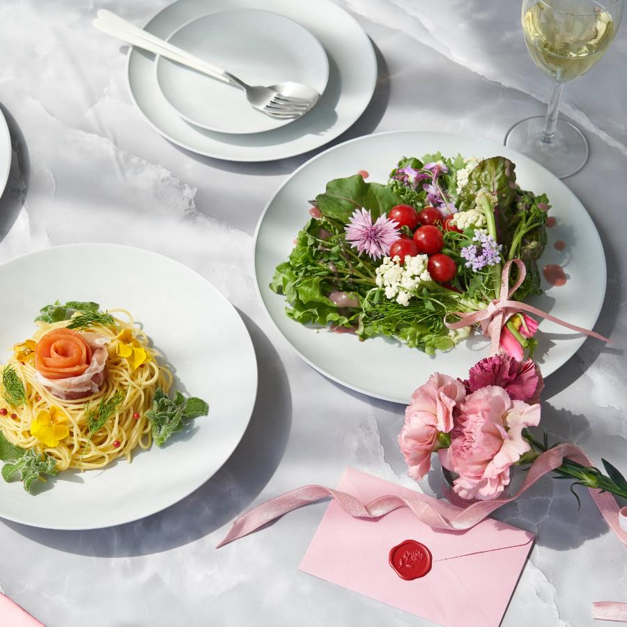 <hide k 1896>ROUND PLATE 27cm ペアセット (大皿2枚セット) 建築家 隈 研吾デザインモデル