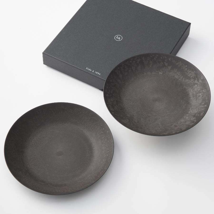 <hide k 1896>DEEP ROUND PLATE ペアセット (深皿2枚セット)