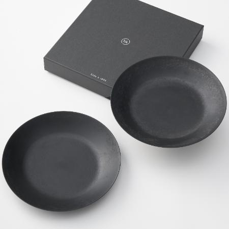 ＜hide k 1896＞DEEP ROUND PLATE ペアセット (深皿2枚セット)