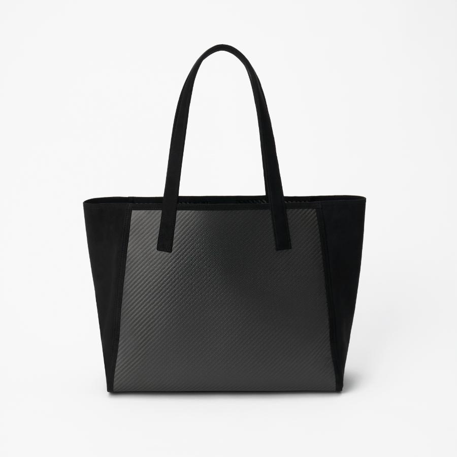 <hide k 1896>MINIMAL TOTE BAG large - CARBON FIBER