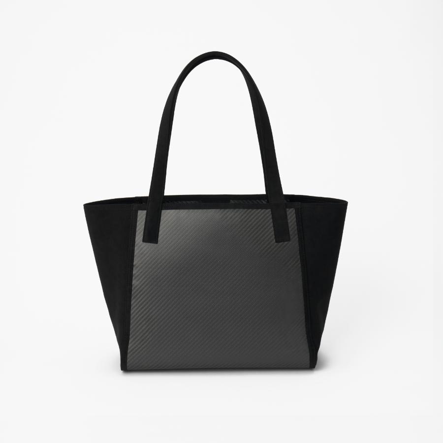 <hide k 1896>MINIMAL TOTE BAG medium - CARBON FIBER