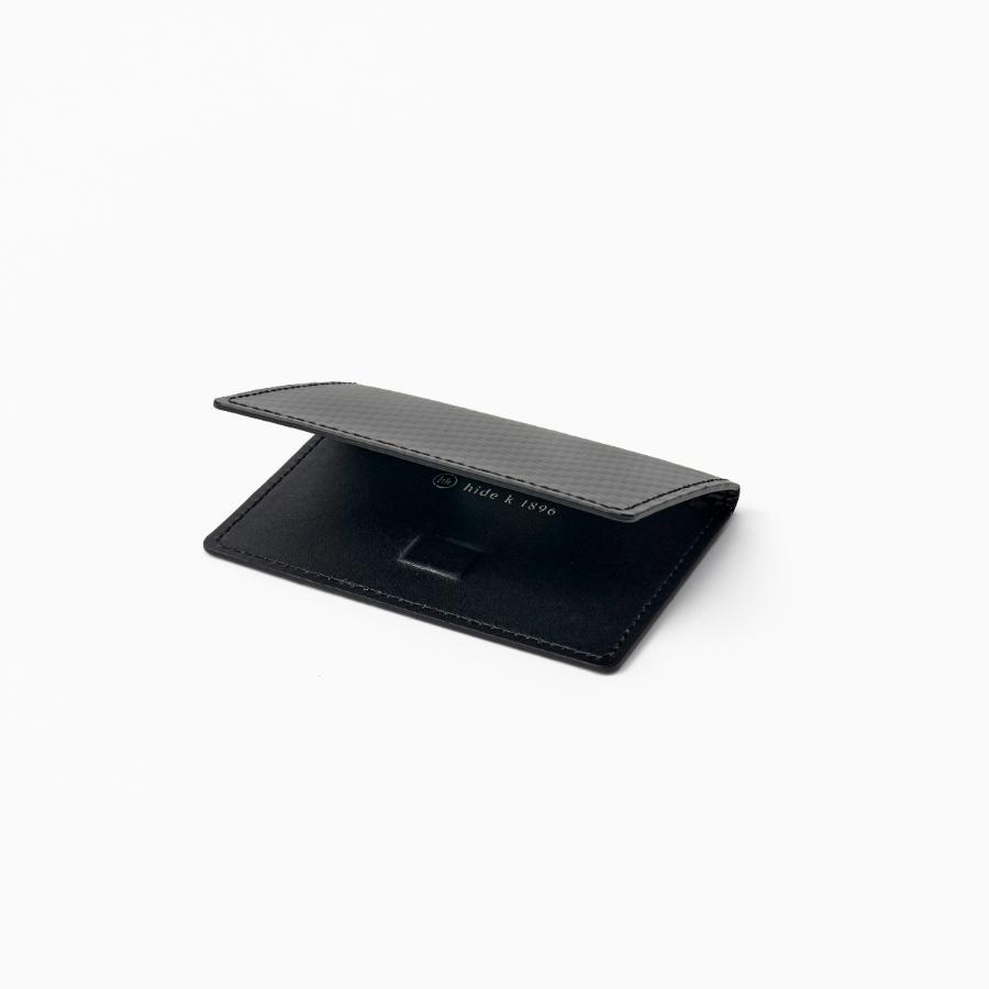 <hide k 1896>MINIMAL CARD CASE -CARBON FIBER