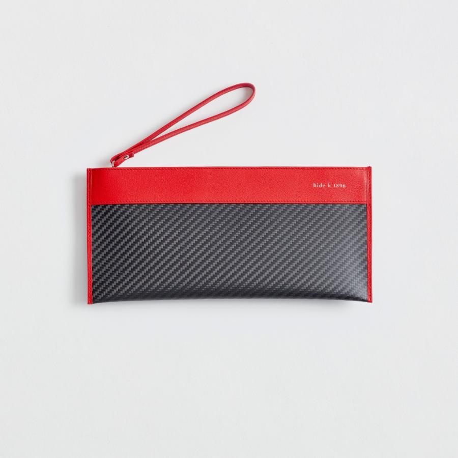 ＜hide k 1896＞mini clutch bag -a