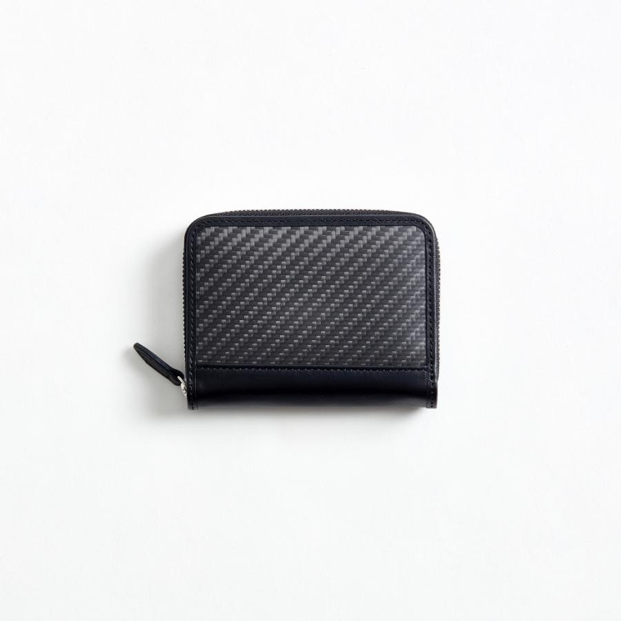 ＜hide k 1896＞mini round zip wallet