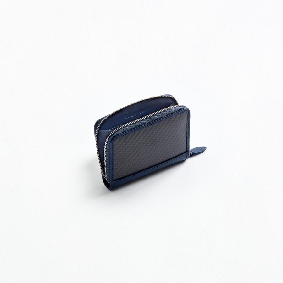 ＜hide k 1896＞mini round zip wallet