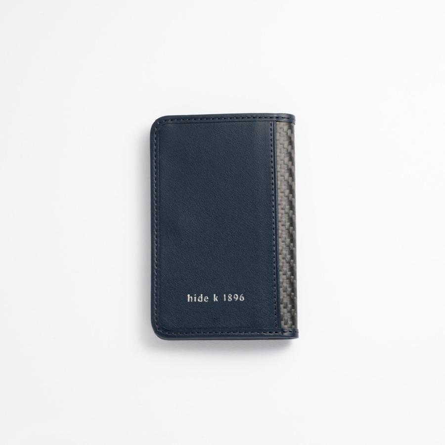 ＜hide k 1896＞bi-fold card case