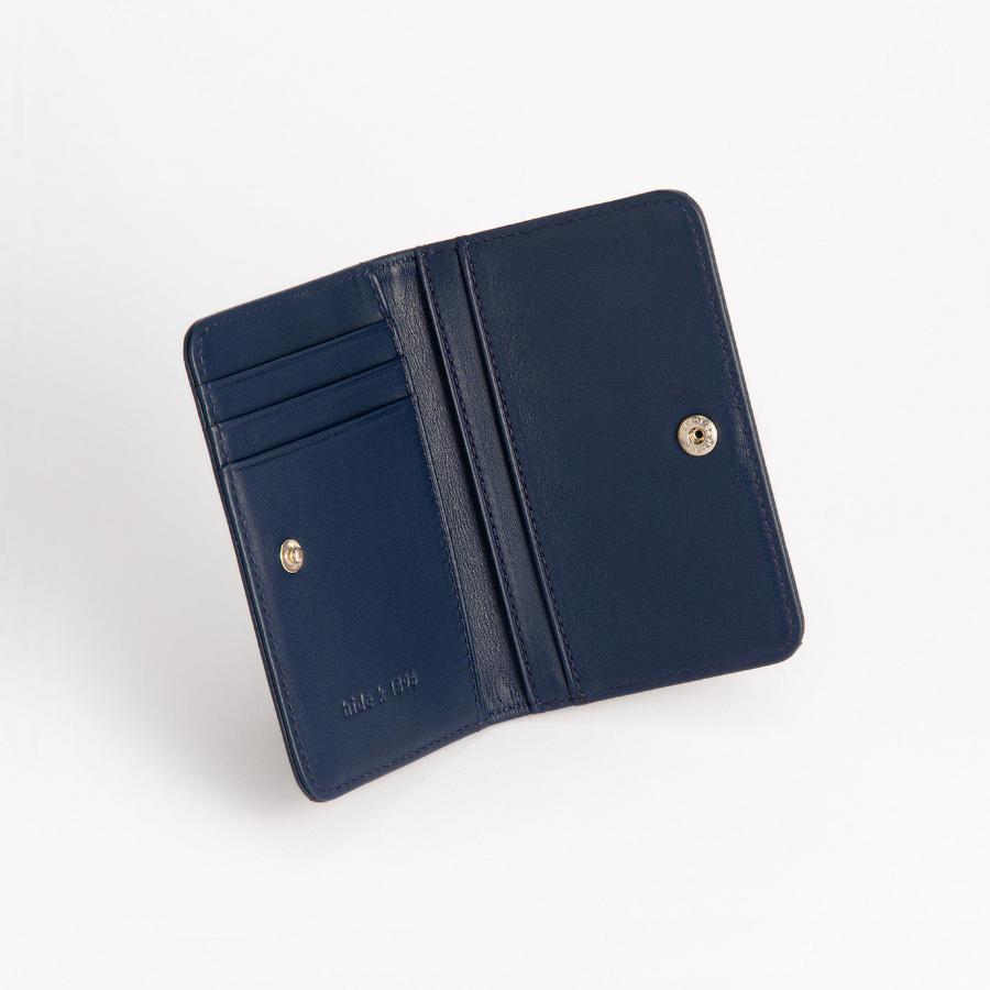 ＜hide k 1896＞bi-fold card case
