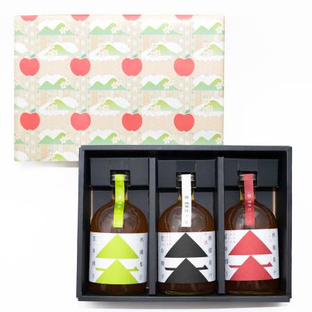 ＜やまだい農園＞クラフトりんごジュース 720ml 3種セット