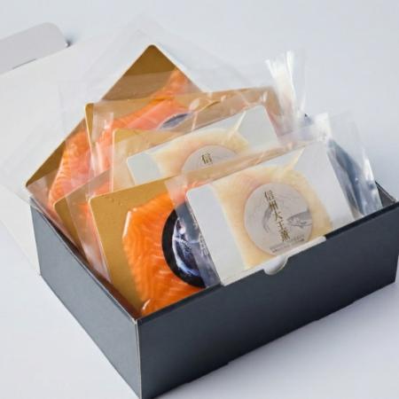 ＜信州スモーク＞信州サーモン・浅間サーモン・信州大王イワナ スモーク3種食べ比べ 信州三選薫3P40g×3パック