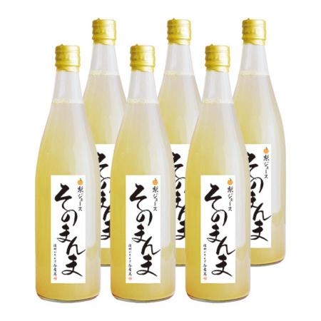 南水梨100％ジュース　6本　飲む梨