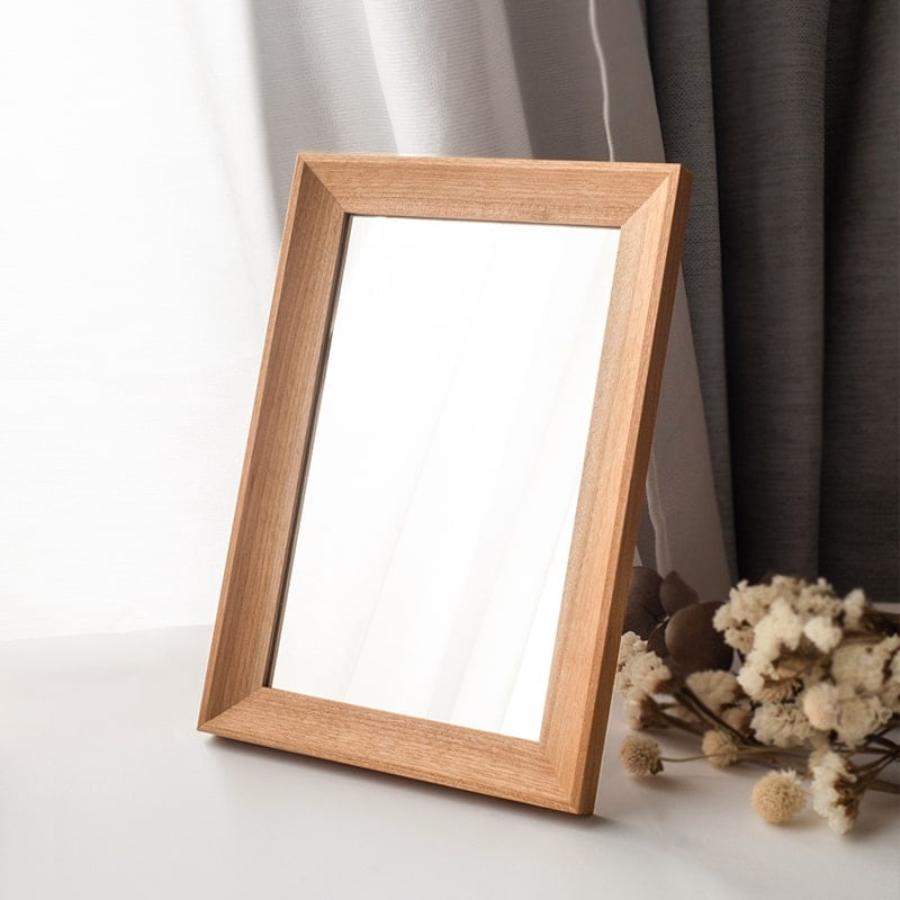 ＜オークヴィレッジ＞卓上ミラー