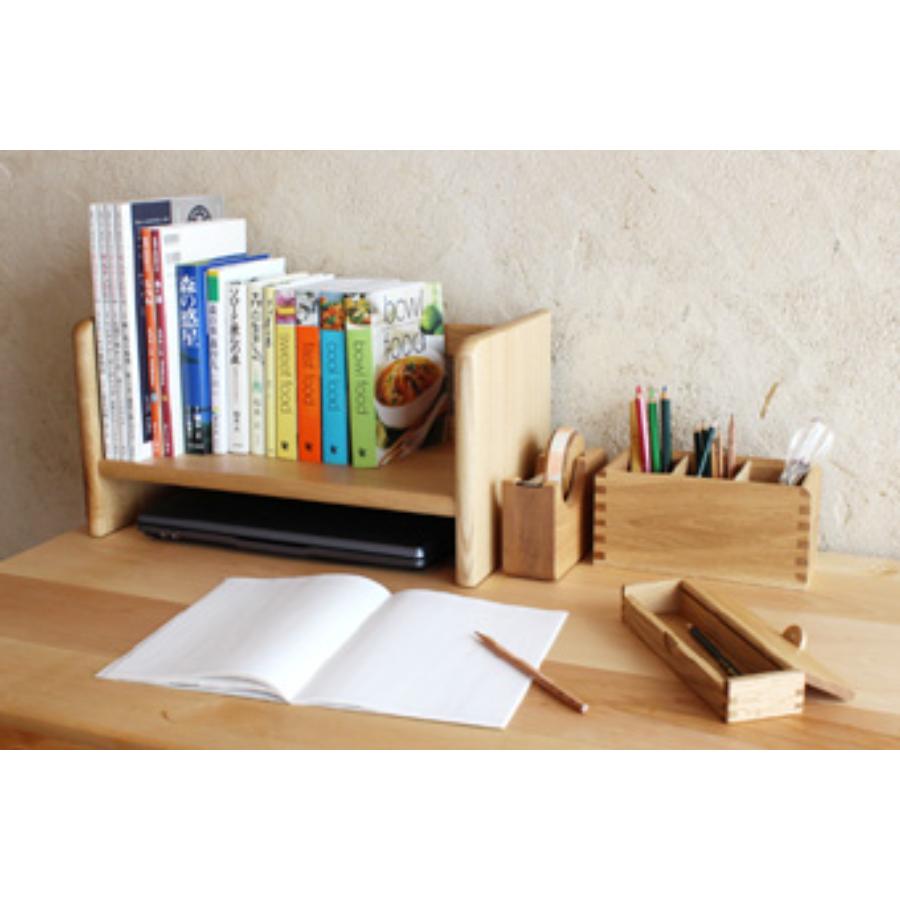 ＜オークヴィレッジ＞多用途ペン立て　ナチュラル