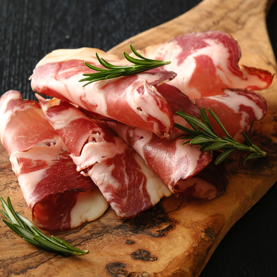 <キュルノンチュエ>コッパ・ア・ノートル・ファソン「豚肩ロース燻製熟成品」(豚肩ロース)3パック