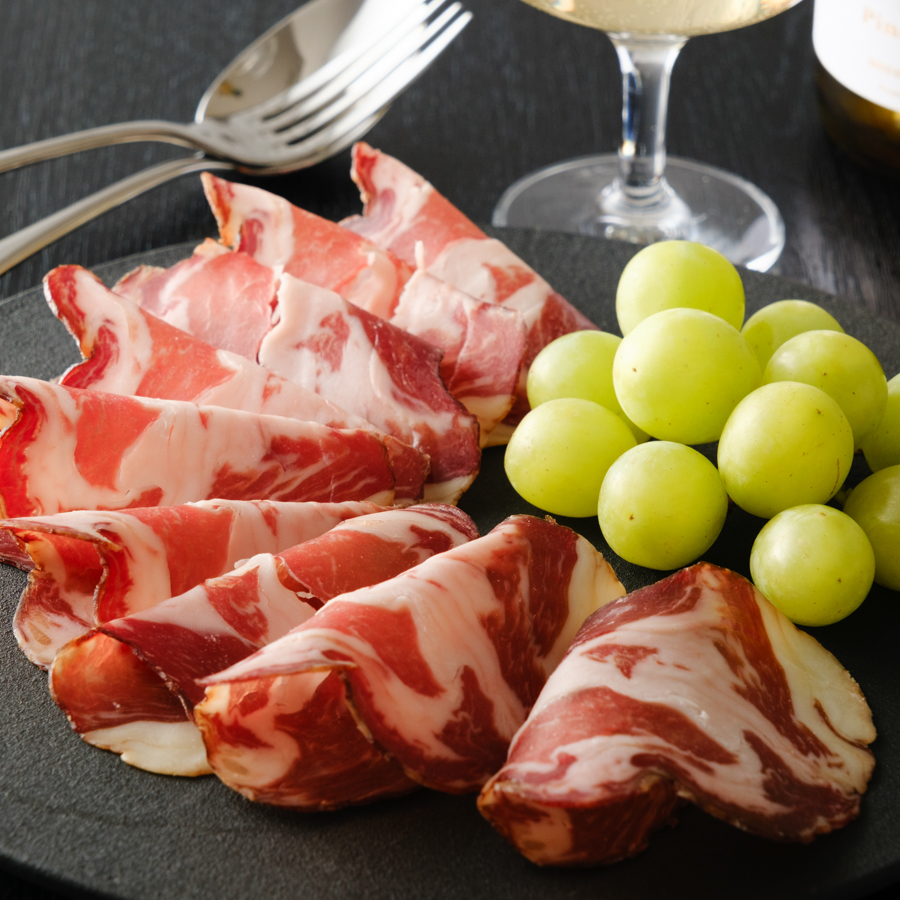 <キュルノンチュエ>コッパ・ア・ノートル・ファソン「豚肩ロース燻製熟成品」(豚肩ロース)3パック