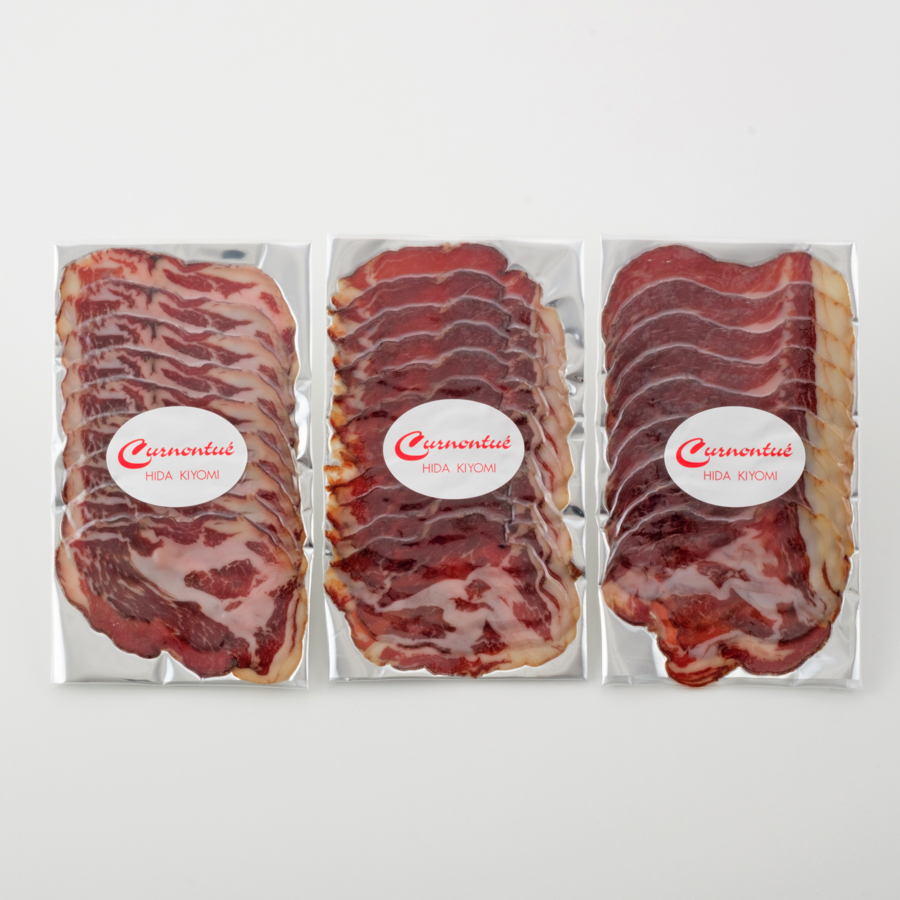 <キュルノンチュエ>コッパ・ア・ノートル・ファソン「豚肩ロース燻製熟成品」(豚肩ロース)3パック