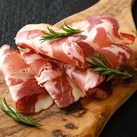 ＜キュルノンチュエ＞コッパ・ア・ノートル・ファソン「豚肩ロース燻製熟成品」（豚肩ロース）3パック