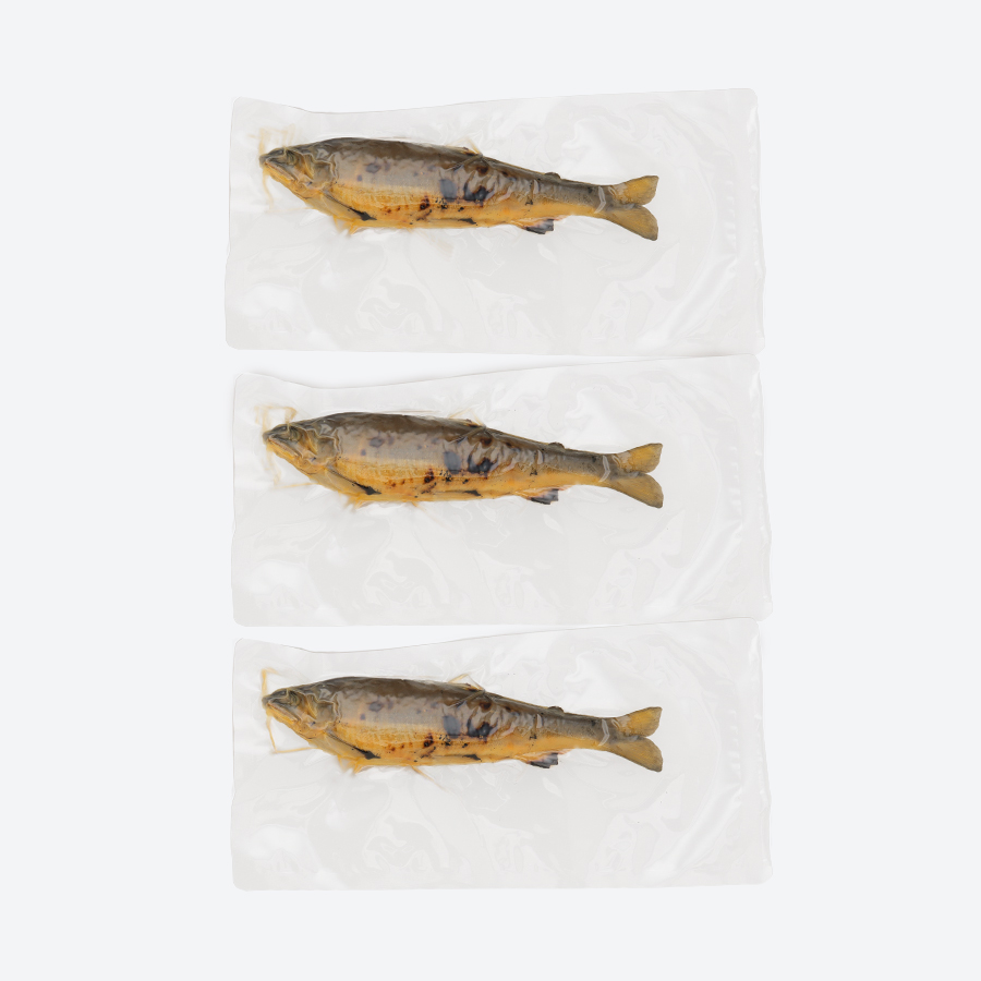 ＜美濃養魚場＞大「鮎」塩焼き1尾入り×3P（計3尾）