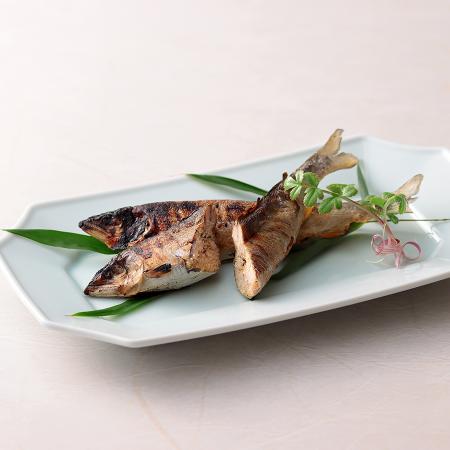 ＜美濃養魚場＞子持ち若鮎「長良乙女」塩焼き2尾入り×3P（計6尾）